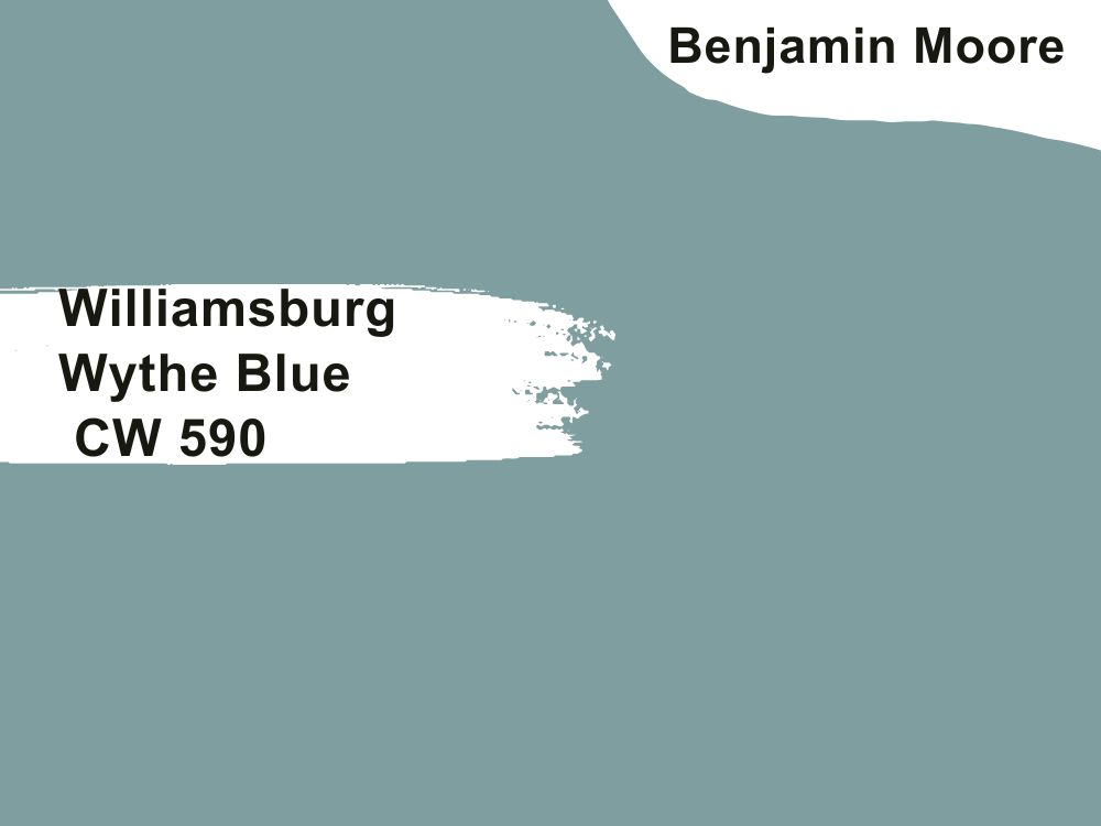 20. Williamsburg Wythe Blue CW 590