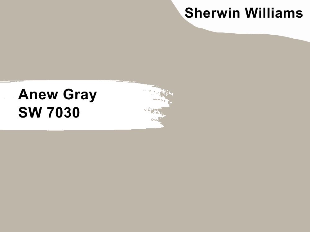 21. Anew Gray SW 7030