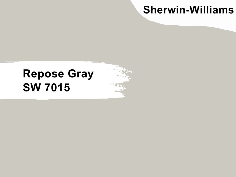 21. Repose Gray SW 7015 by Sherwin-Williams