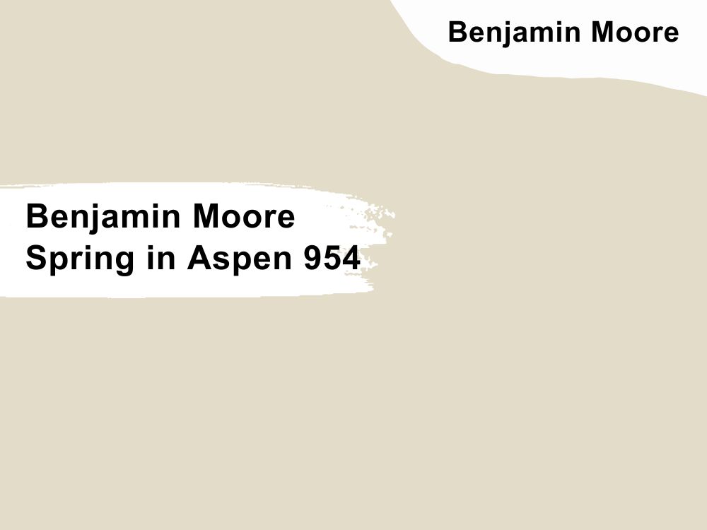 22. Benjamin Moore Spring in Aspen 954