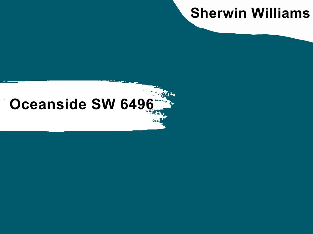 22. Sherwin Williams Oceanside SW 6496