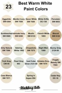 23 Best Warm White Paint Colors For 2023