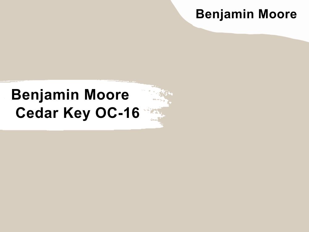 23. Benjamin Moore Cedar Key OC-16