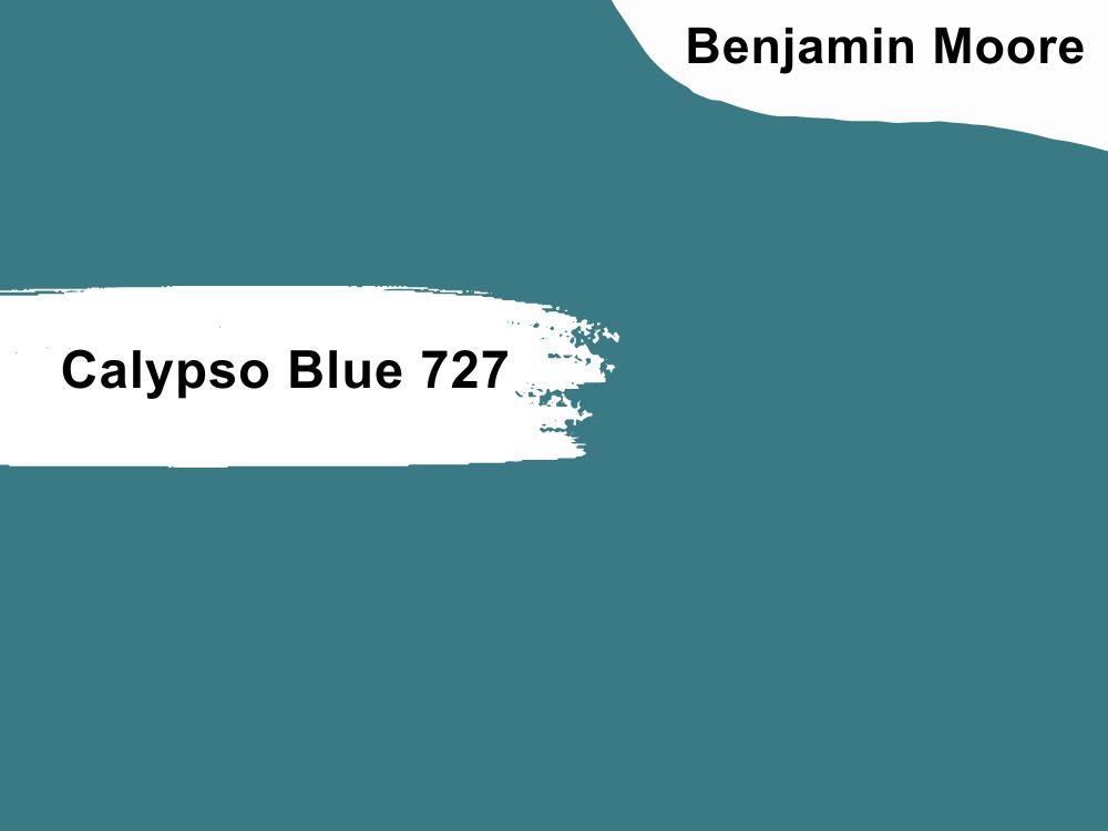 23. Calypso Blue 727 by Benjamin Moore