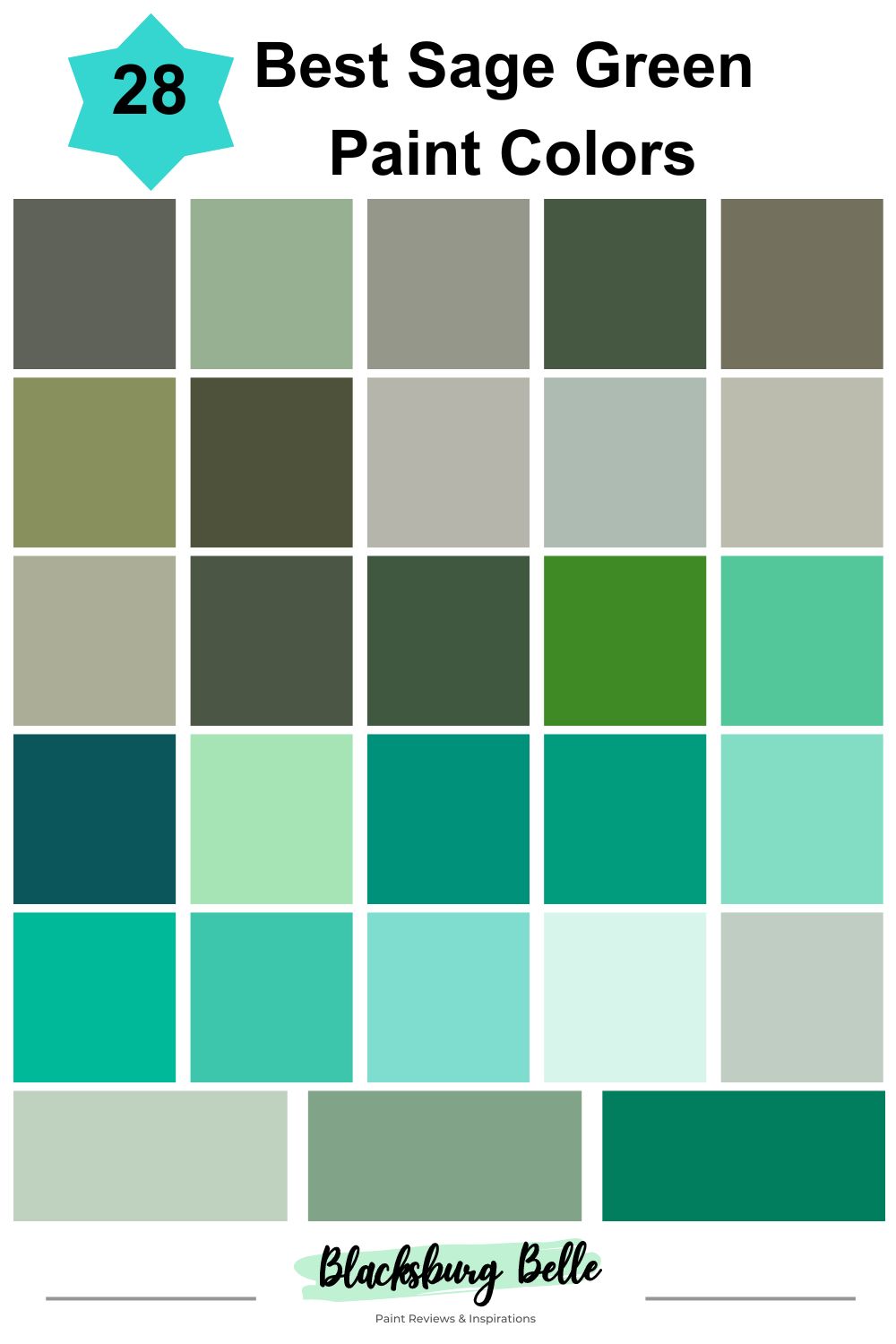Everything To Know About Sage Green Paint Colors - Décor Aid