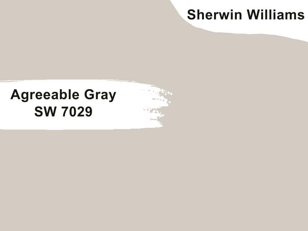 3. Agreeable Gray SW 7029