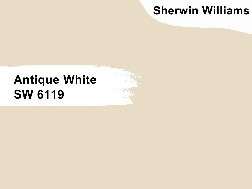 3. Antique White SW 6119