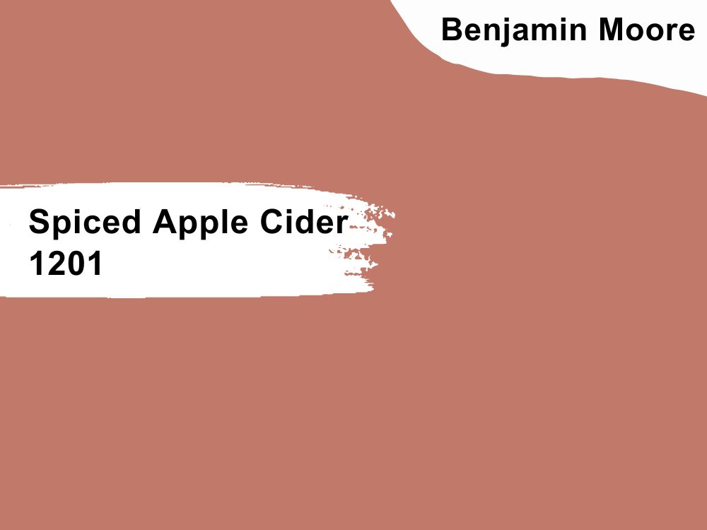 3. Benjamin Moore Spiced Apple Cider 1201