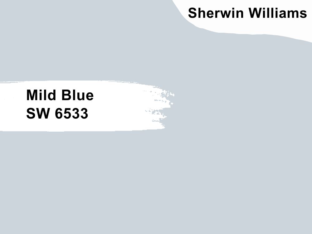 3. Mild Blue SW 6533
