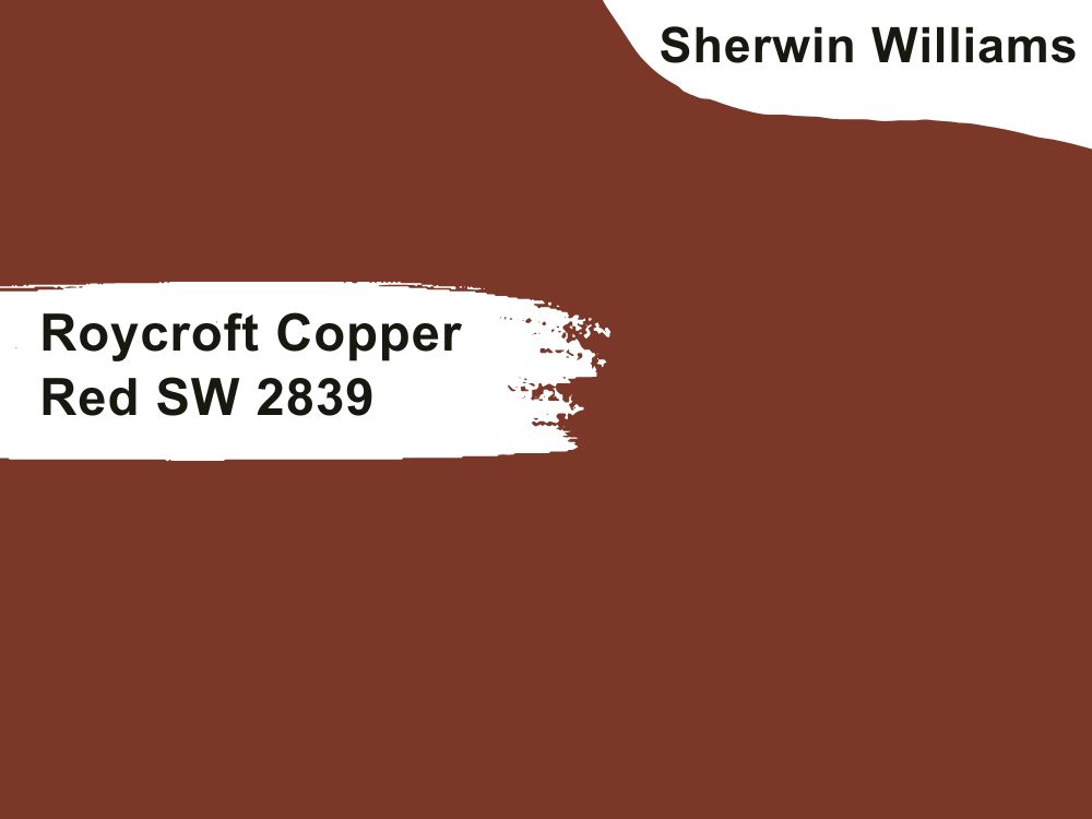 3. Roycroft Copper Red SW 2839