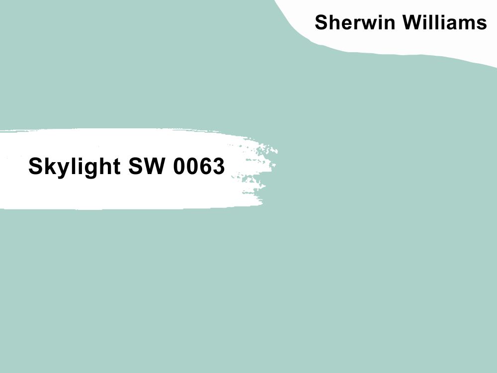 3. Sherwin Williams Skylight SW 0063