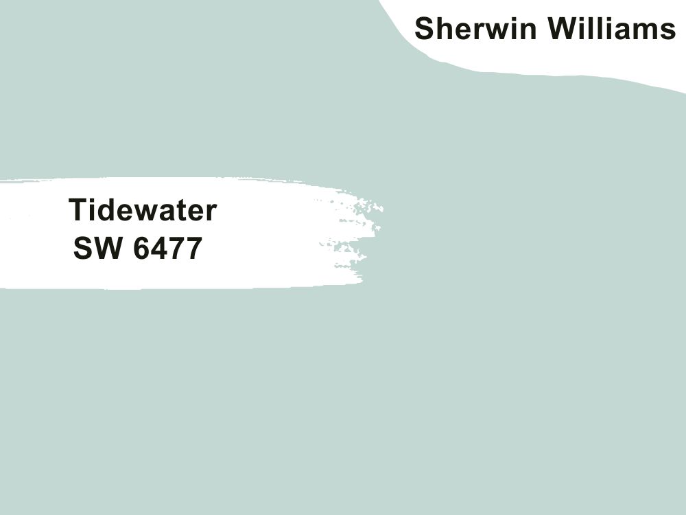 3. Sherwin Williams Tidewater SW 6477