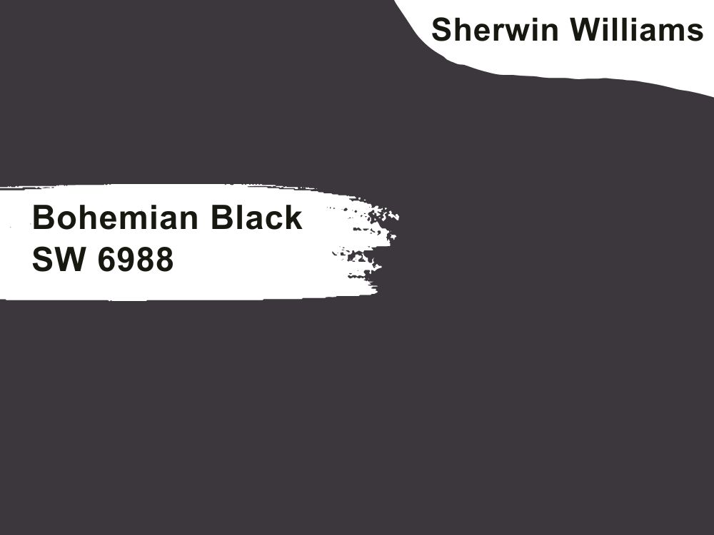 3.Bohemian Black SW 6988