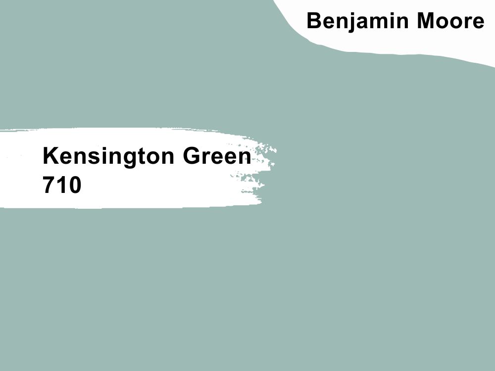 32. Benjamin Moore Kensington Green 710