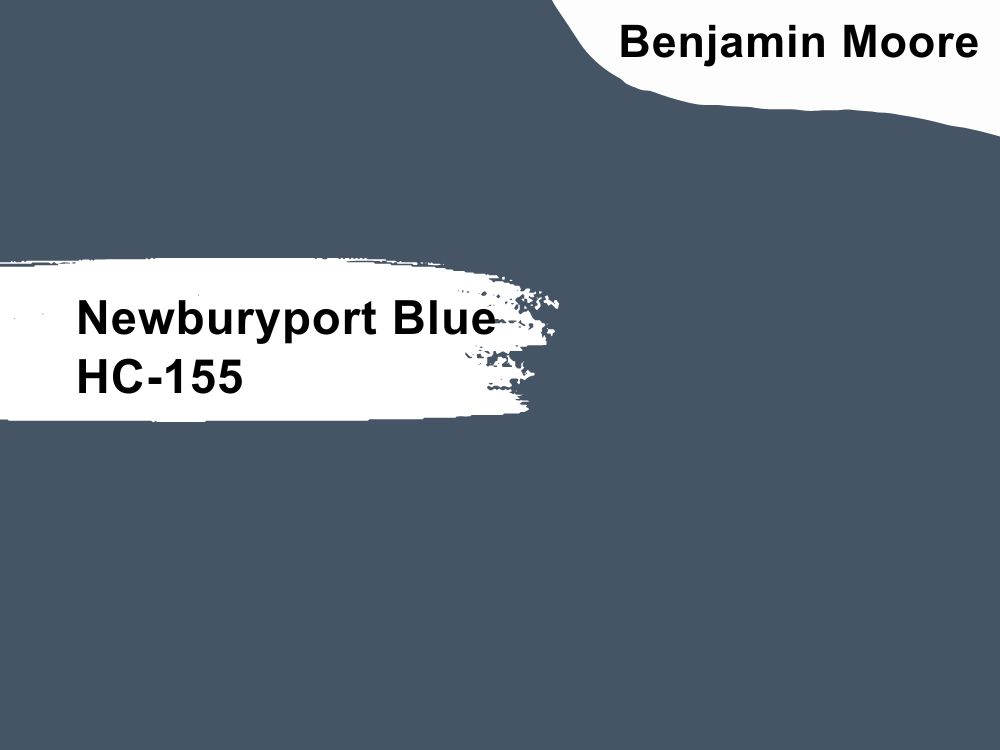 39. Newburyport Blue HC-155 by Benjamin Moore