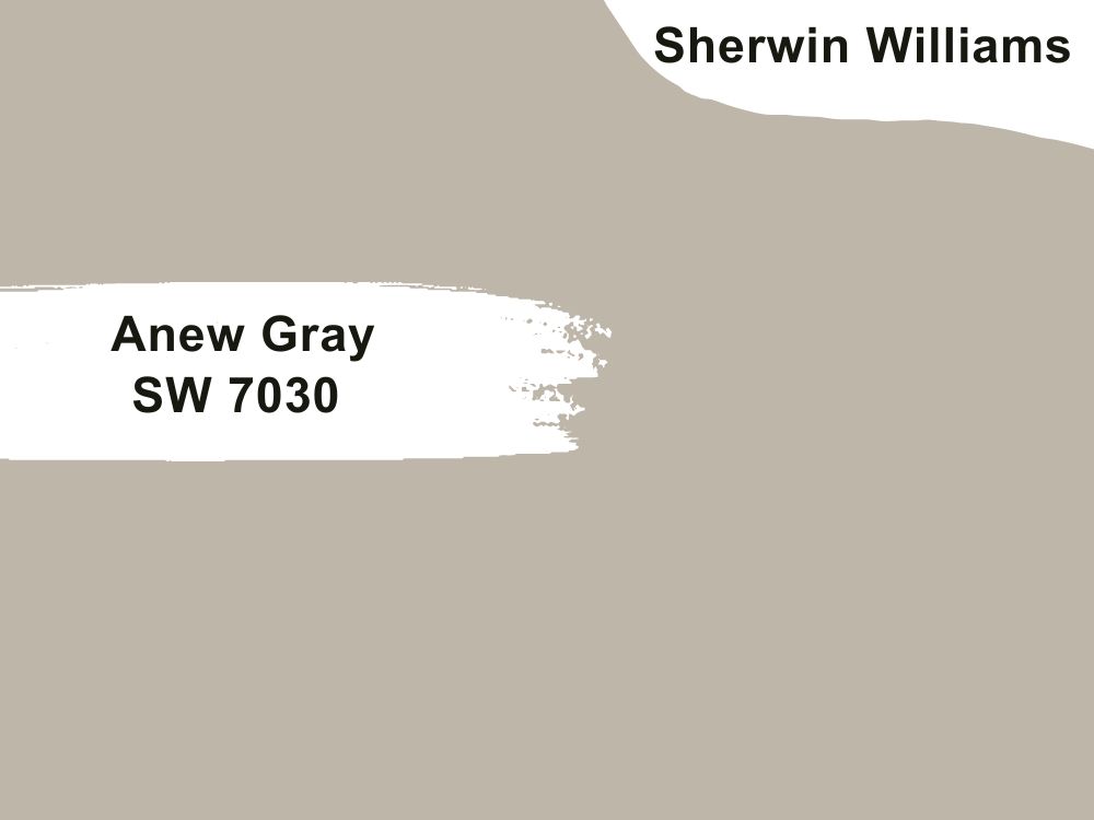 4. Anew Gray SW 7030