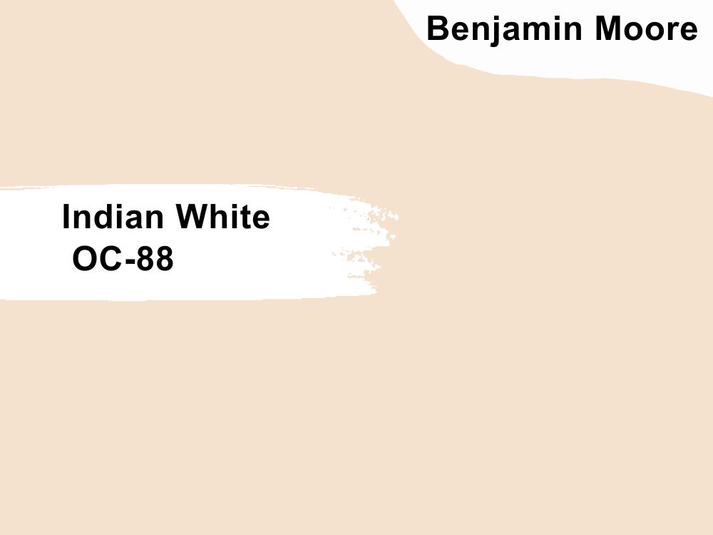 4. Benjamin Moore Indian White OC-88