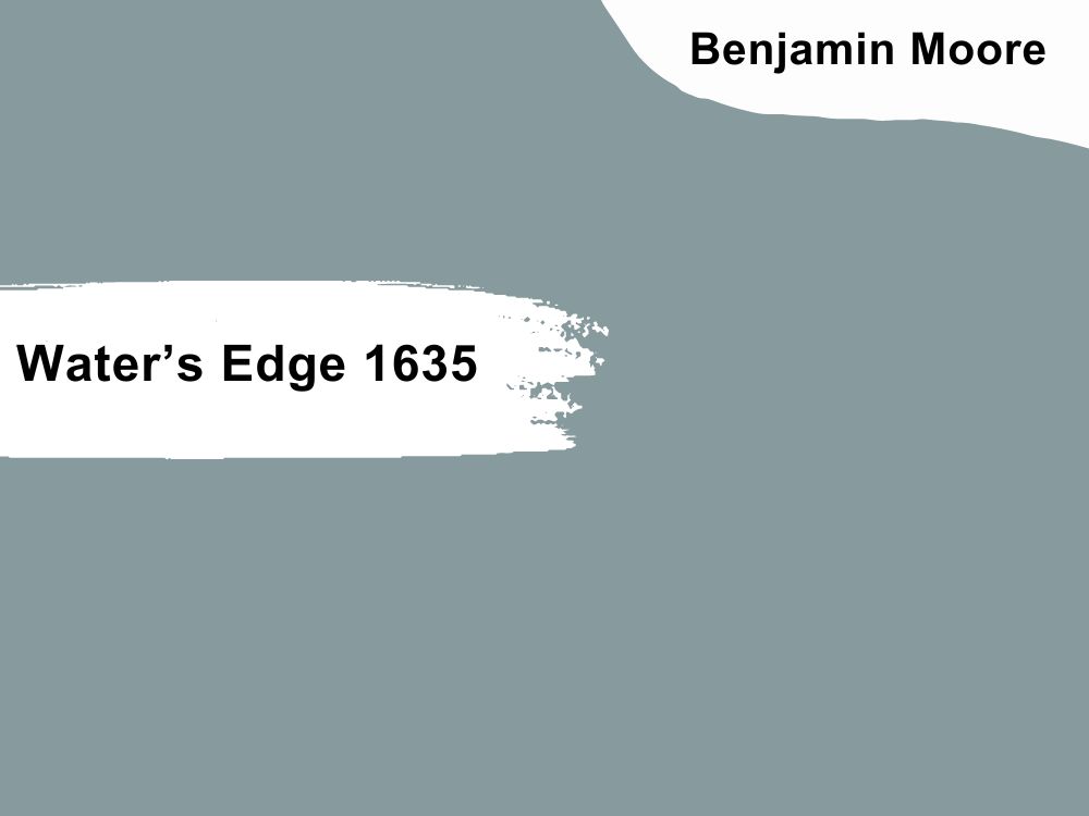 4. Benjamin Moore Water’s Edge 1635
