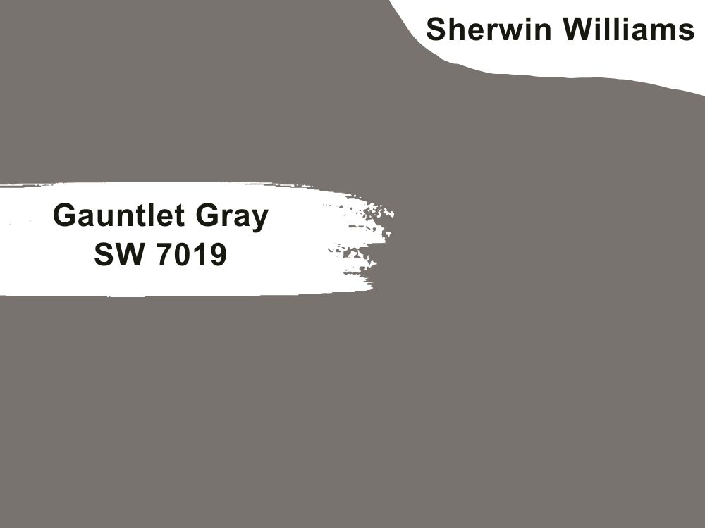 4. Gauntlet Gray SW 7019