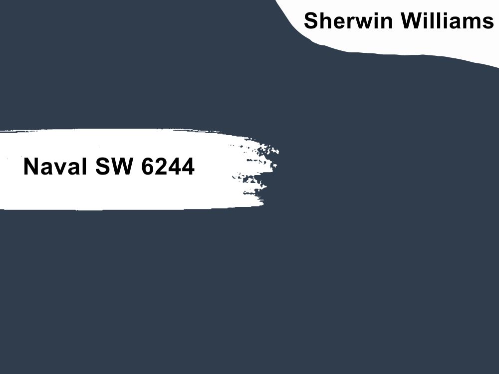 4. Sherwin Williams Naval SW 6244
