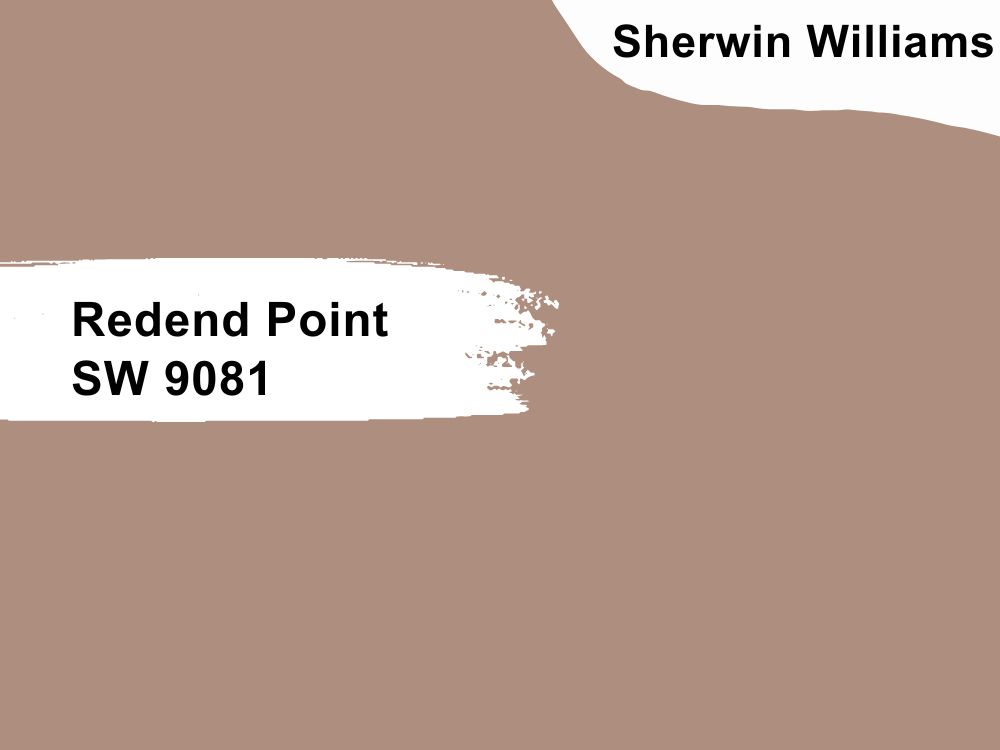 4. Sherwin Williams Redend Point SW 9081
