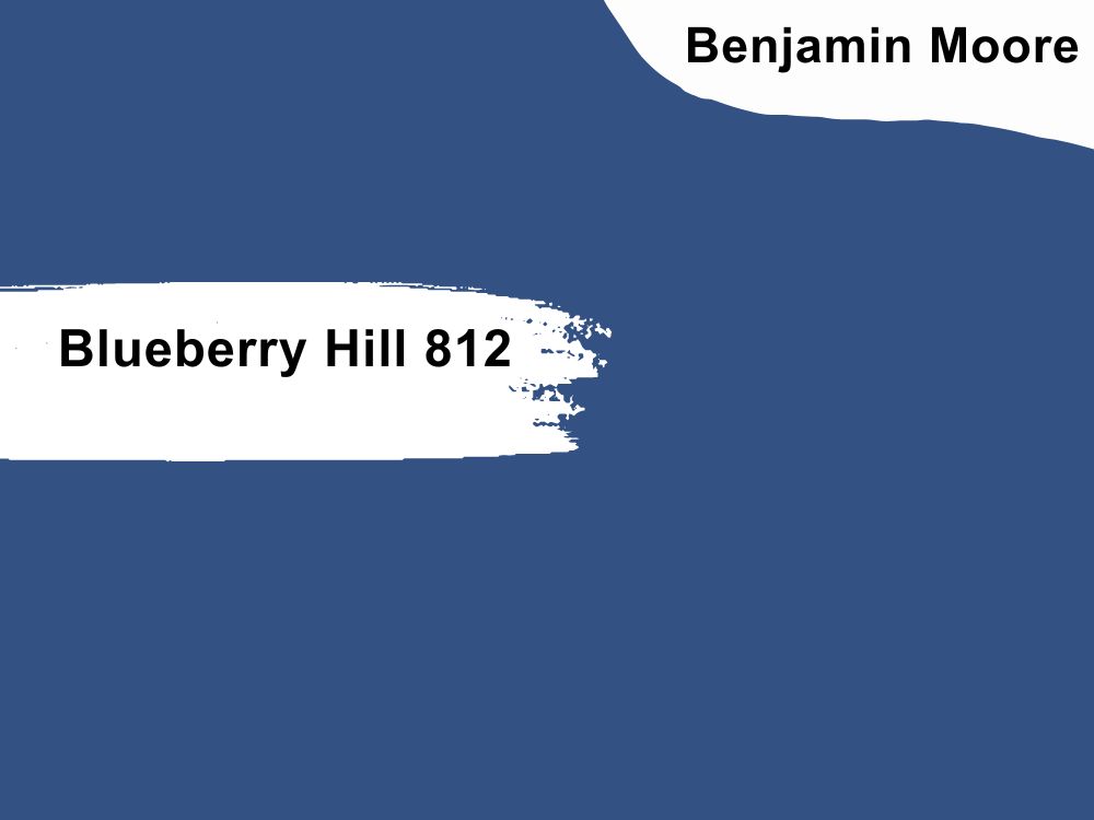 5. Benjamin Moore Blueberry Hill 812