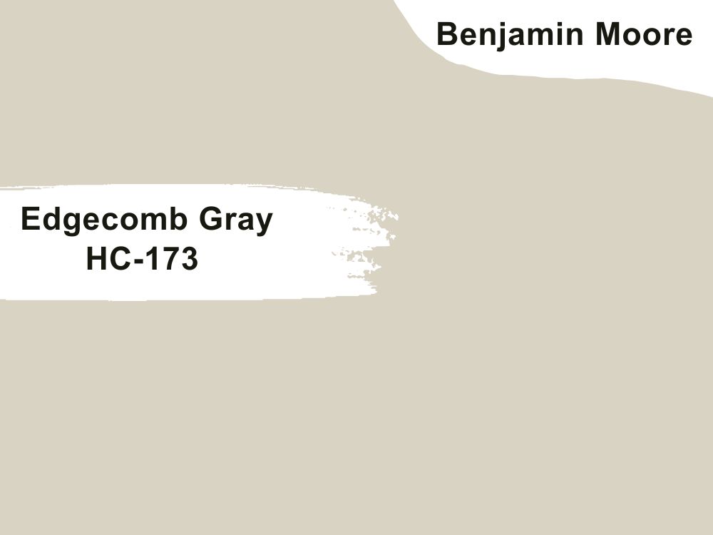 5. Edgecomb Gray HC-173