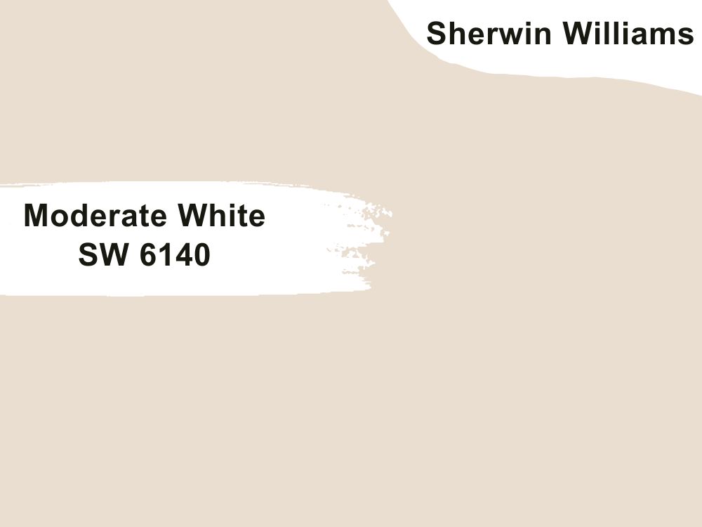 5. Moderate White SW 6140