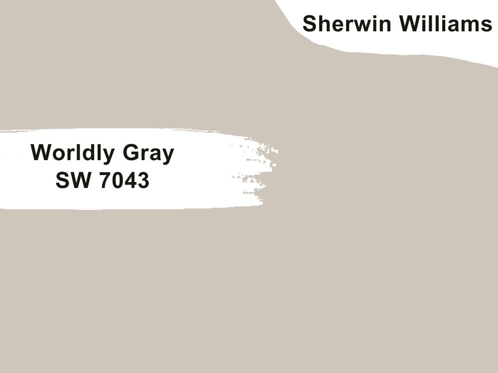 5. Worldly Gray SW 7043
