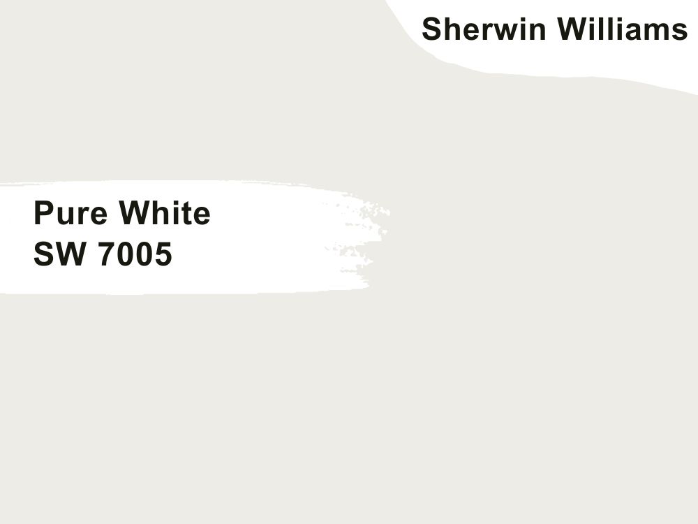 5.Pure White SW 7005