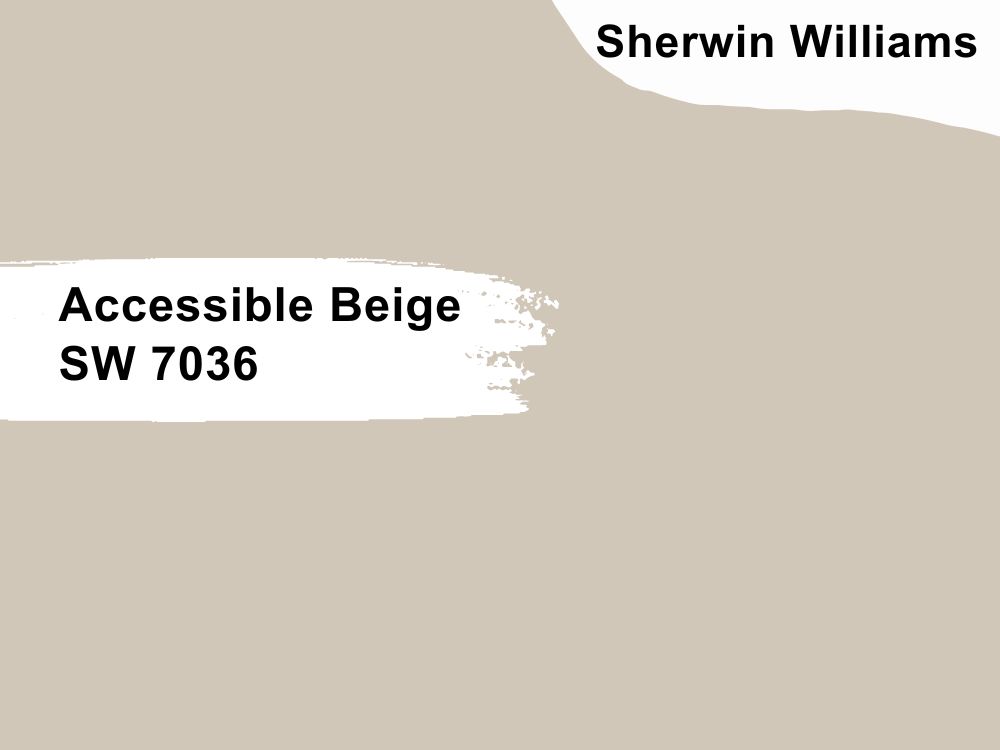 6. Accessible Beige SW 7036