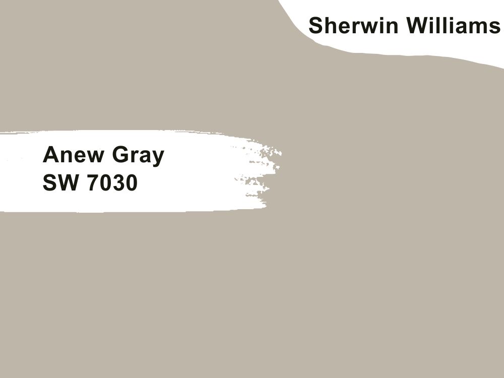 6. Anew Gray SW 7030