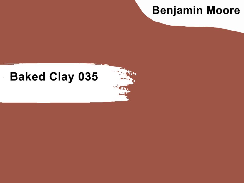 6. Benjamin Moore Baked Clay 035