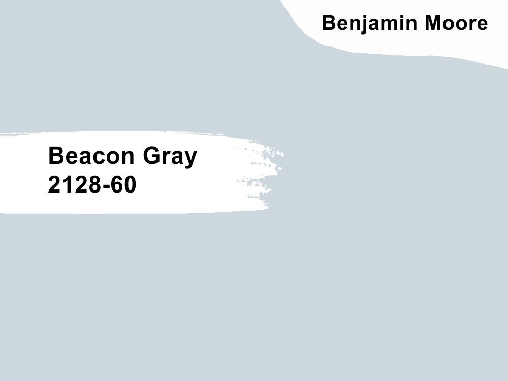 6. Benjamin Moore Beacon Gray 2128-60