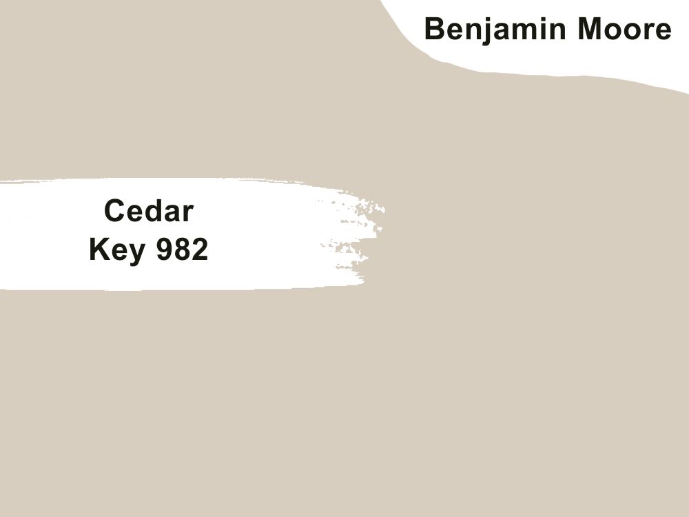 6. Cedar Key 982