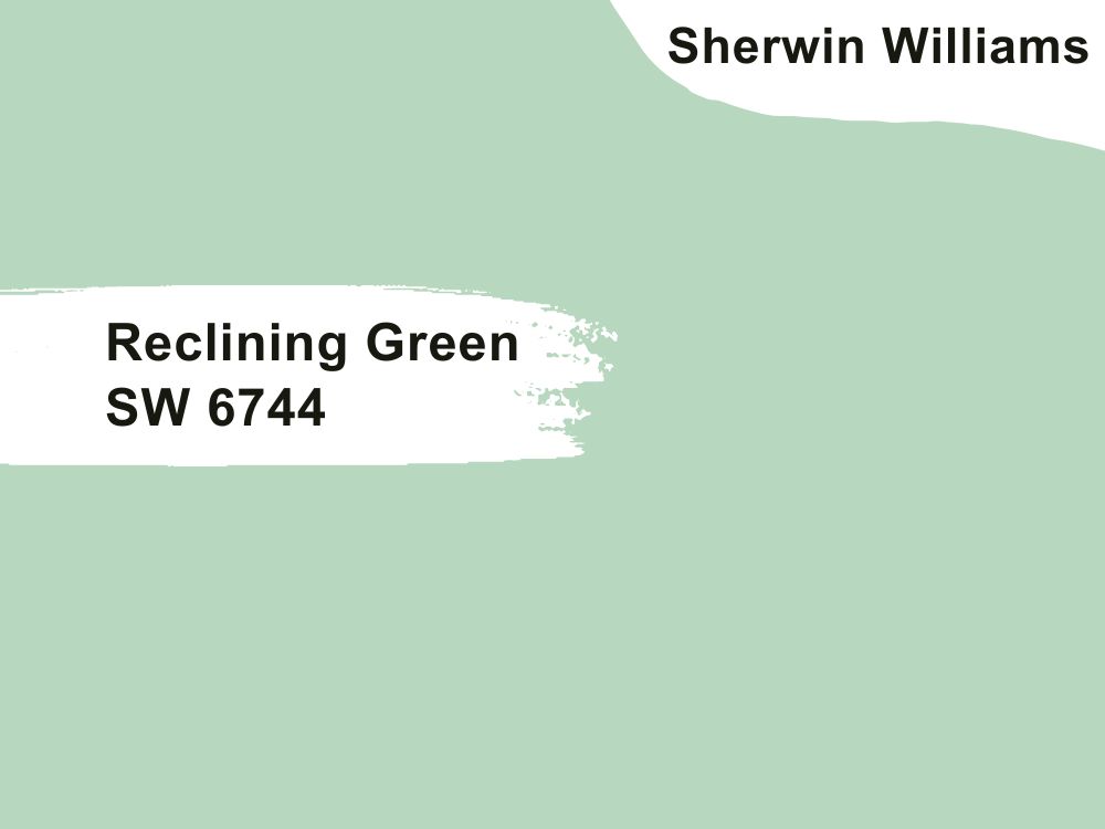 6. Reclining Green SW 6744