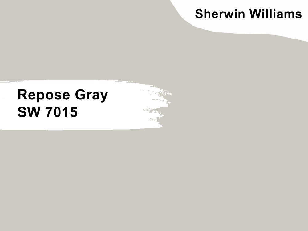 6. Repose Gray SW 7015