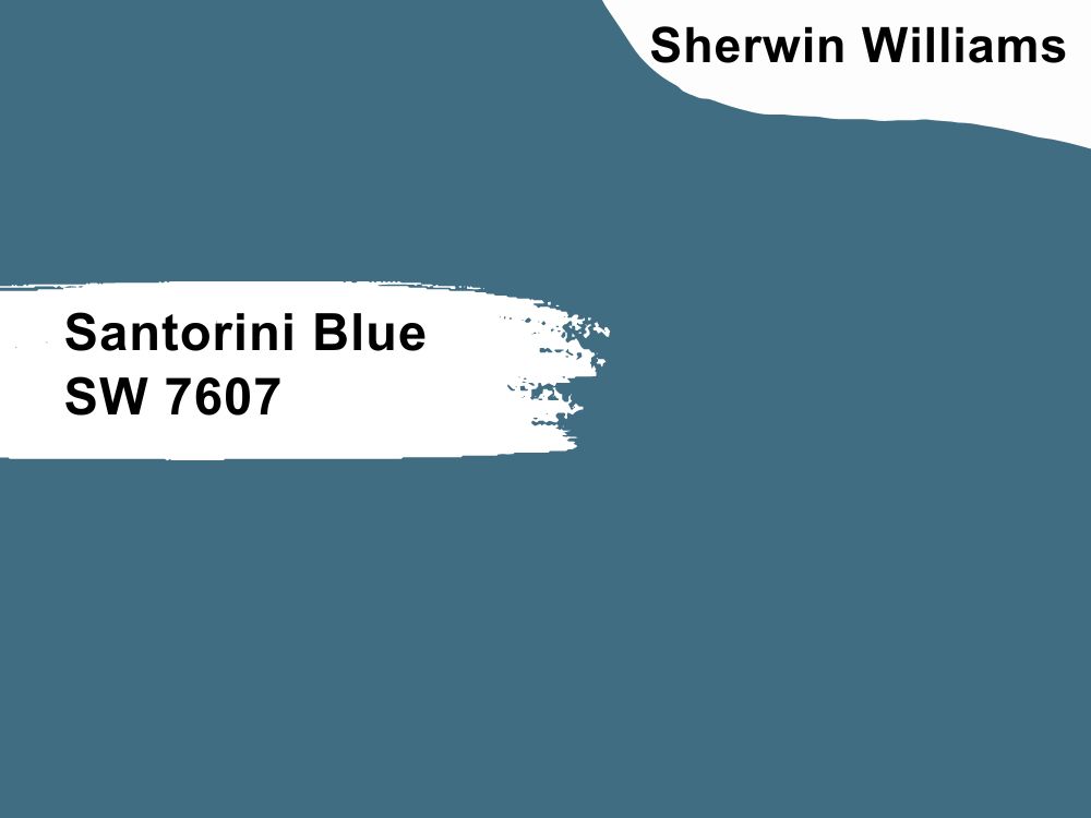 6.Santorini Blue SW 7607