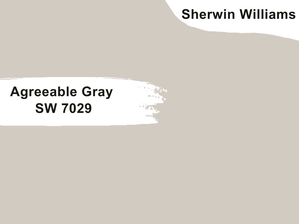 7. Agreeable Gray SW 7029