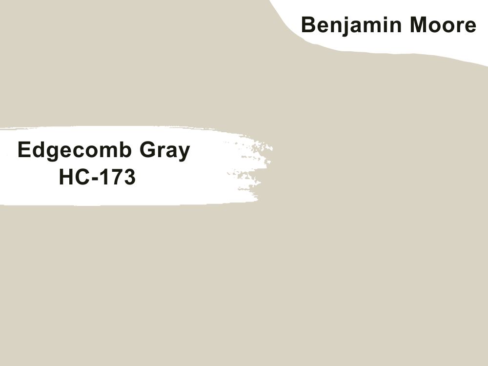 7. Edgecomb Gray HC-173