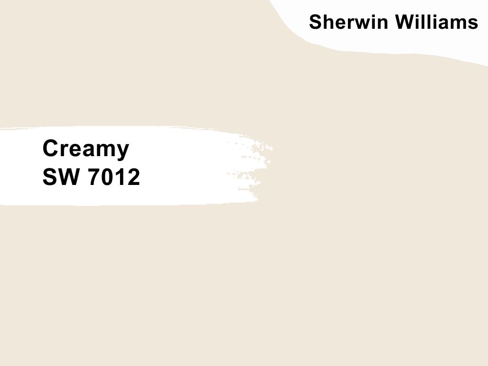 7. Sherwin Williams Creamy SW 7012