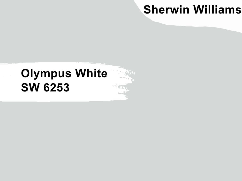 7. Sherwin Williams Olympus White SW 6253