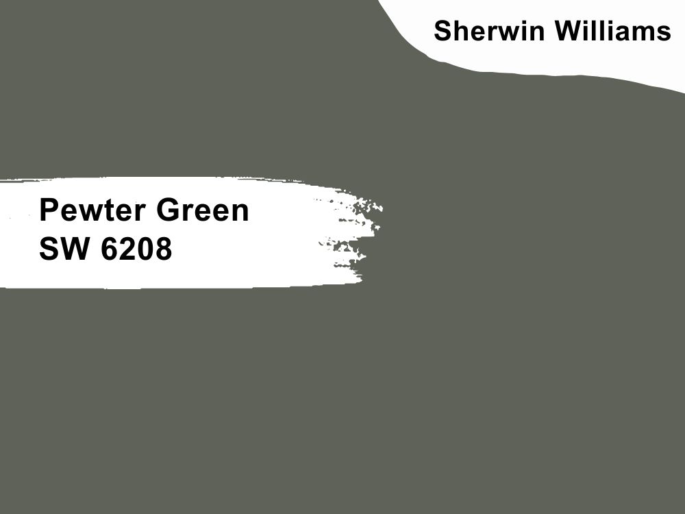 7. Sherwin Williams Pewter Green SW 6208