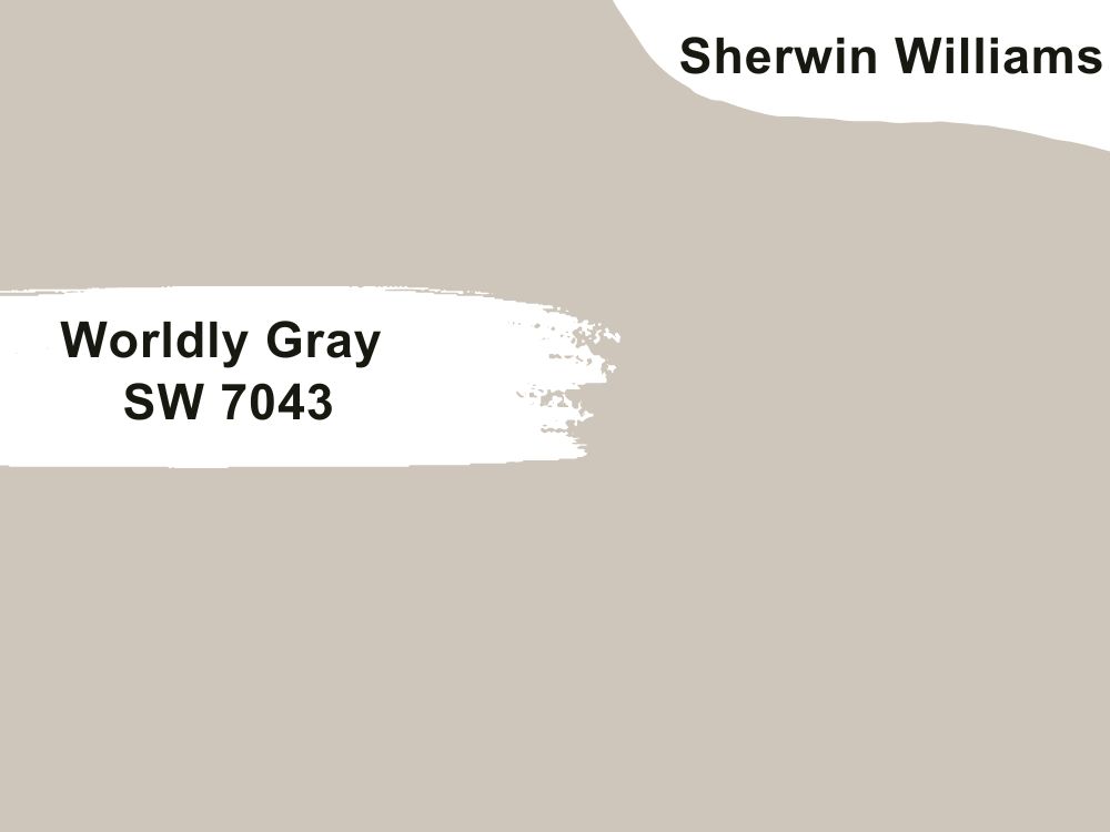 7. Worldly Gray SW 7043