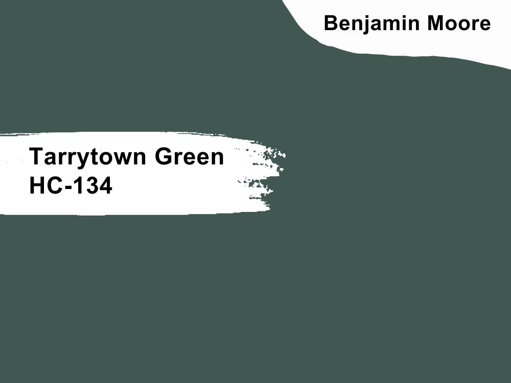 8. Benjamin Moore Tarrytown Green HC-134