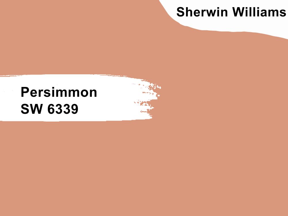 8. Sherwin Williams Persimmon SW 6339