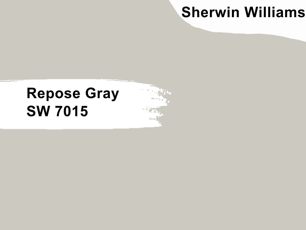 8. Sherwin Williams Repose Gray SW 7015