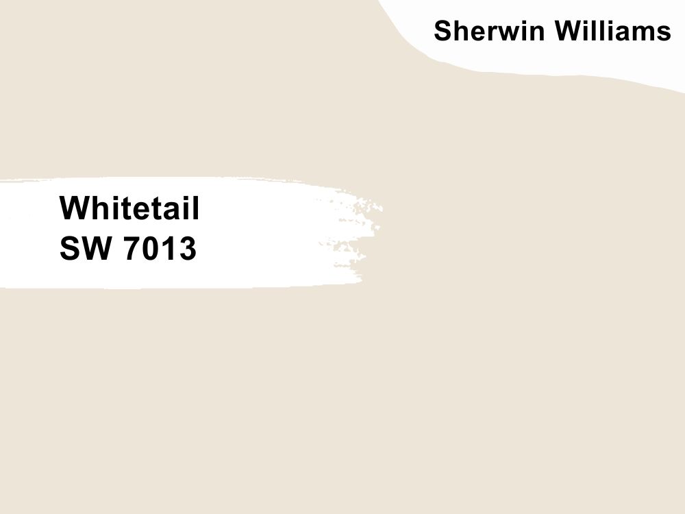 8. Sherwin Williams Whitetail SW 7013