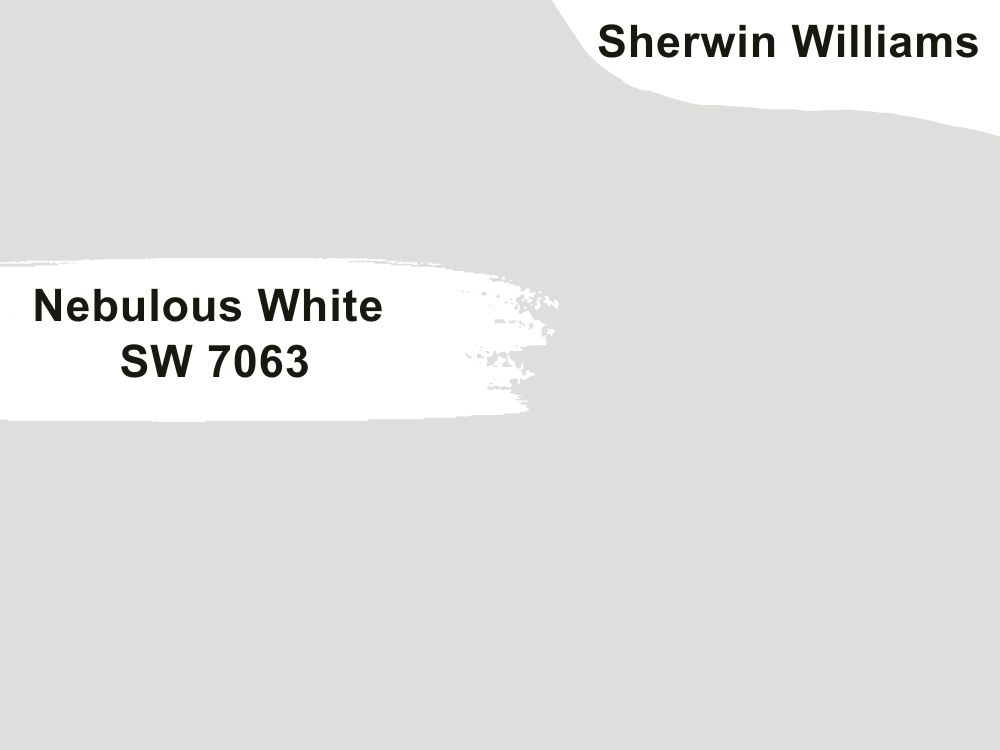 9. Nebulous White SW 7063