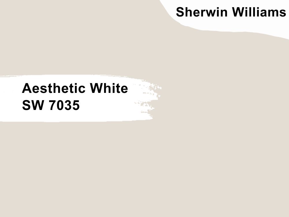 Aesthetic White SW 7035